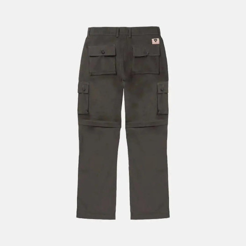 Pride N Joy Co - Grey Cargo 2in1 Long Short Pants - Pride N Joy Co
