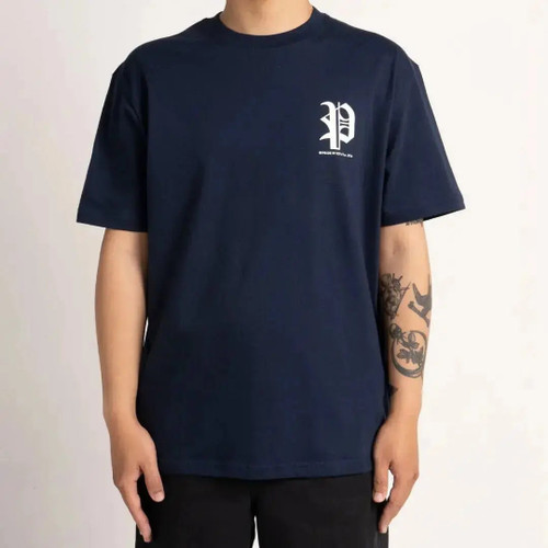 Pride N Joy Co - T-Shirt P Old English Navy - Pride N Joy Co
