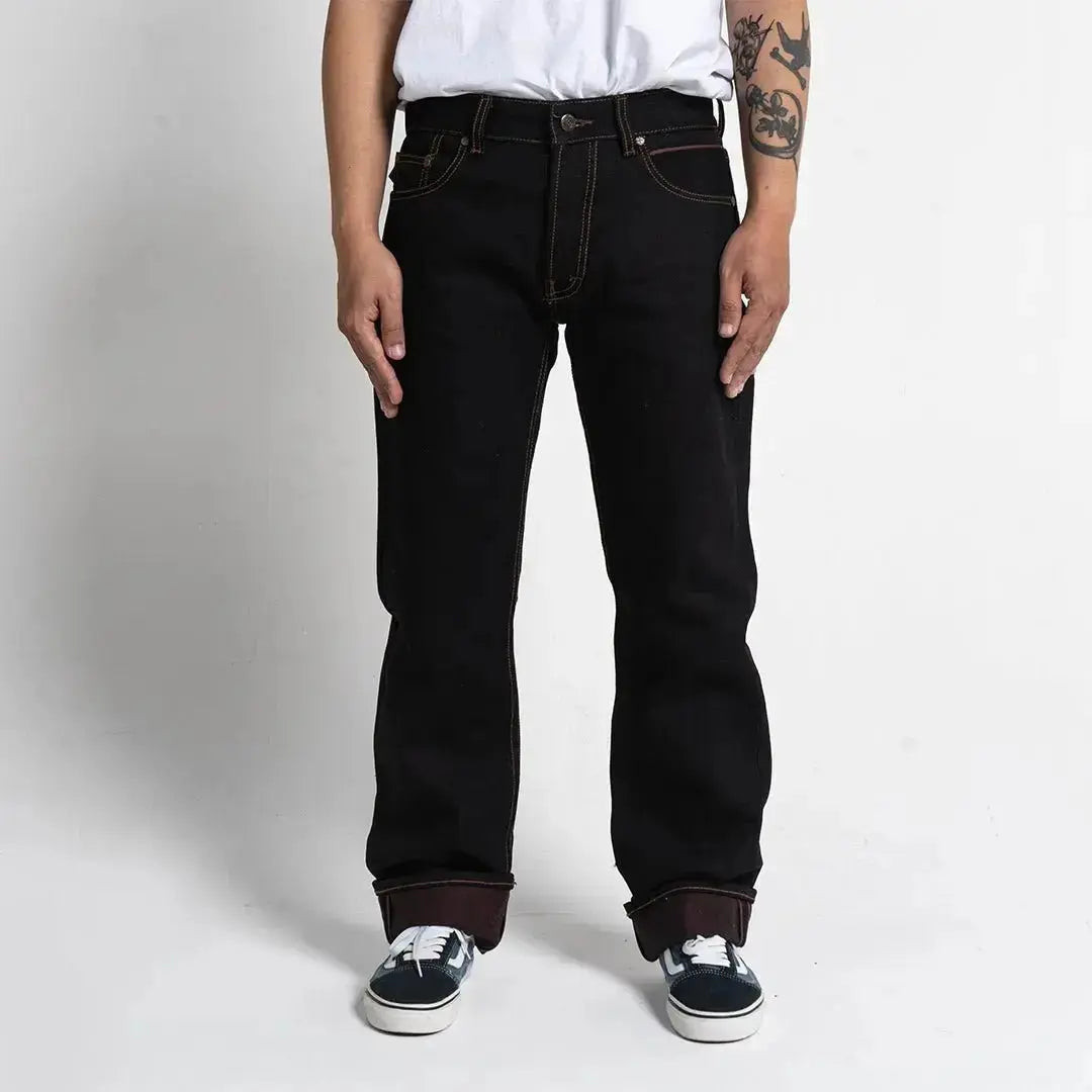Sappan Wood 17 Oz Dyed Selvedge Heavyweight
