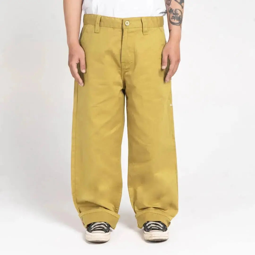 Selvedge Chino Cream