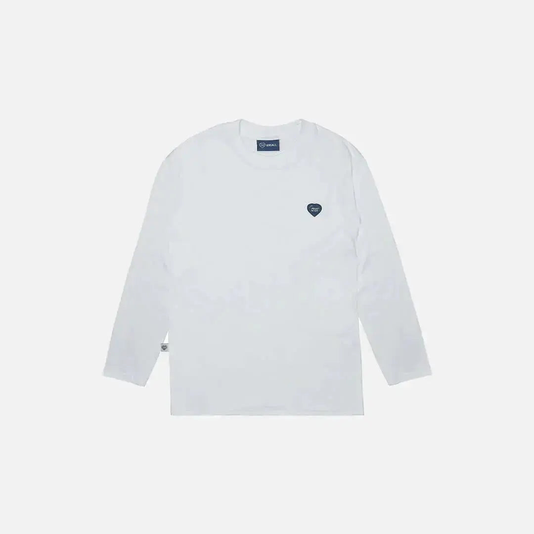 Long Sleeve Basic White