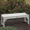 POLYWOOD Traditional Garden 48 in. Backless Bench