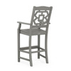 Martha Stewart by POLYWOOD Chinoiserie Bar Arm Chair