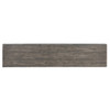 Asheville Timber and Onyx Aluminum Dining Bench