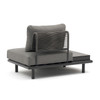 Play Aluminum and Rope with Cushions Armless Chair with Side Table