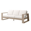 Novara Aluminum with Cushions Sofa