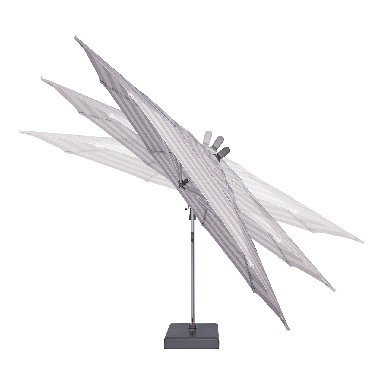 Treasure Garden 13 ft. Aluminum Double Wind Vent Cantilever Umbrella - AKZP13