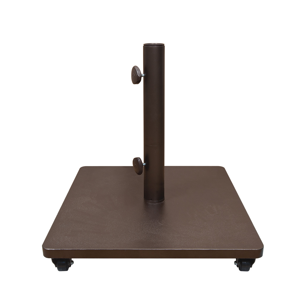 Treasure Garden 120 lb. Steel Market Umbrella Base with Locking Wheels