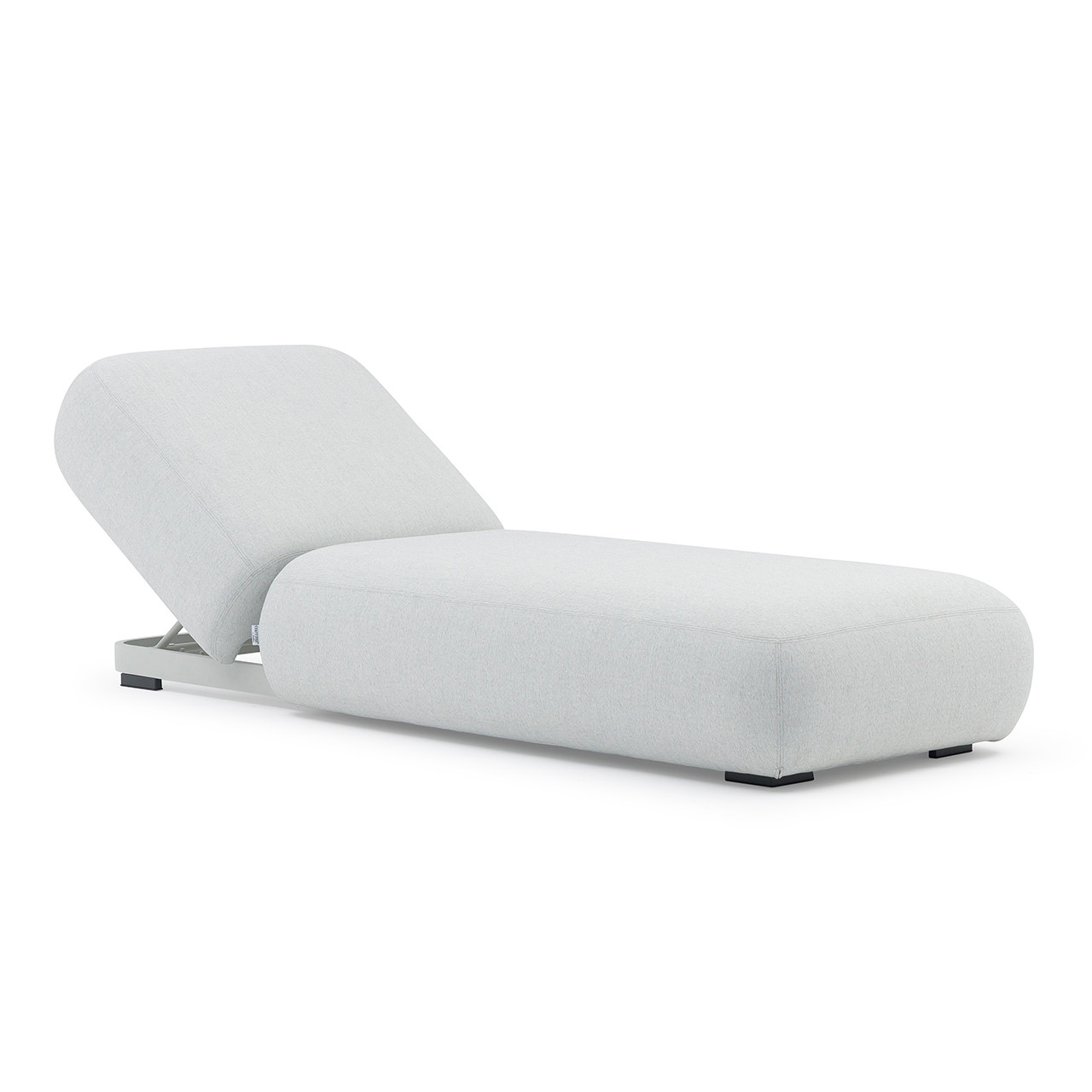 Olala Aluminum with Acrylic Cushions and Rope Chaise Lounge