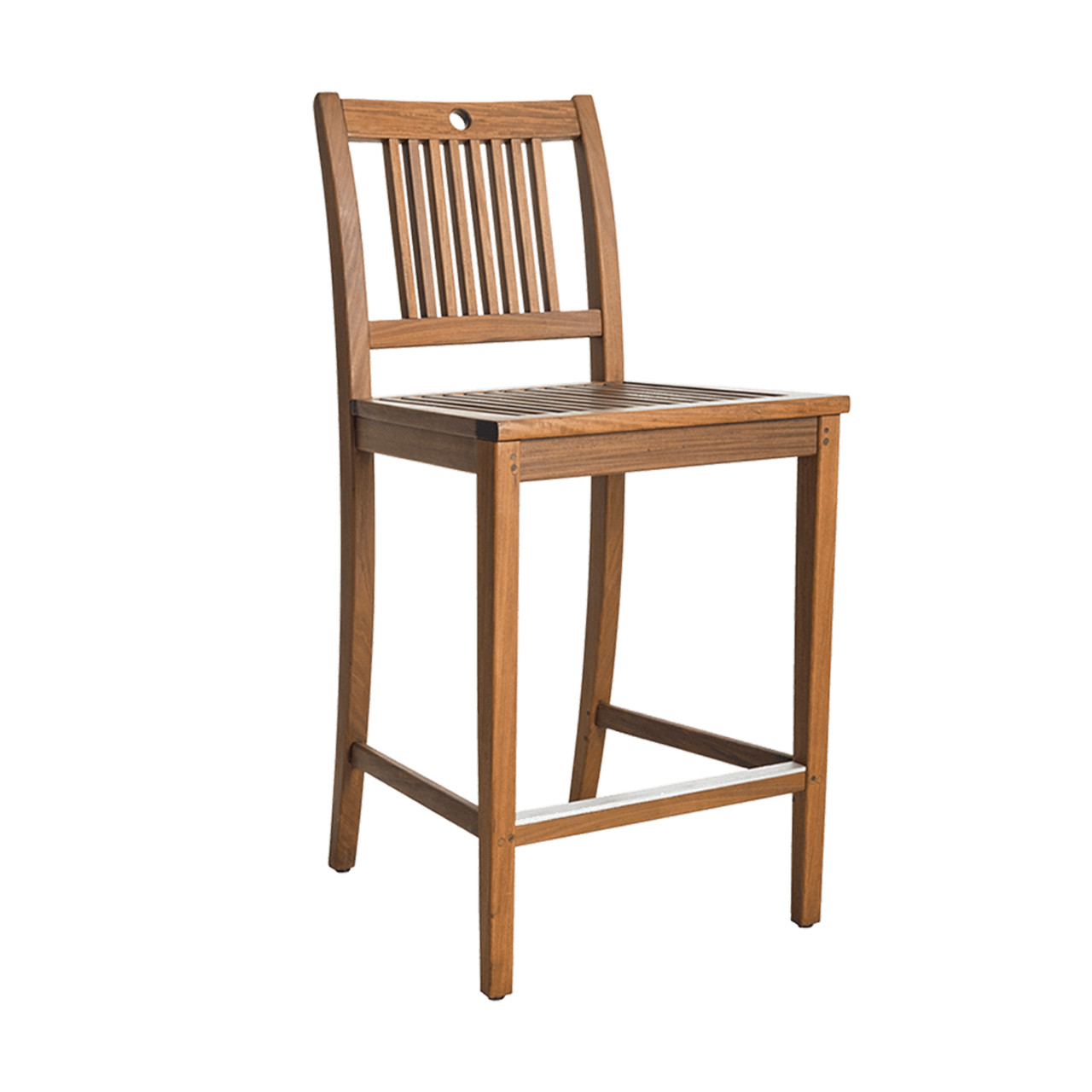 Opal Ipe Wood with Cushion Counter Height Side Chair