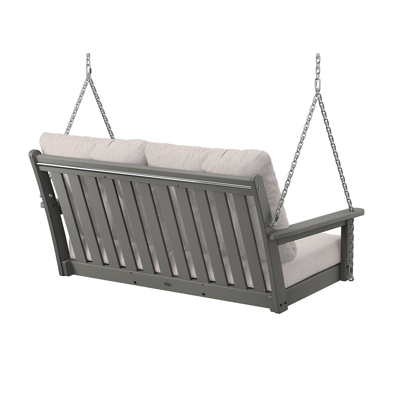 POLYWOOD Vineyard Deep Seating Swing with Cushions