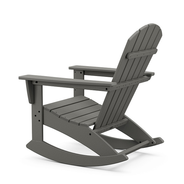 POLYWOOD Nautical Adirondack Rocking Chair