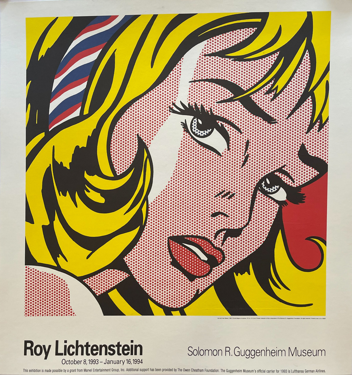 Roy Lichtenstein-Guggenheim Museum Exhibition (1993-1994)