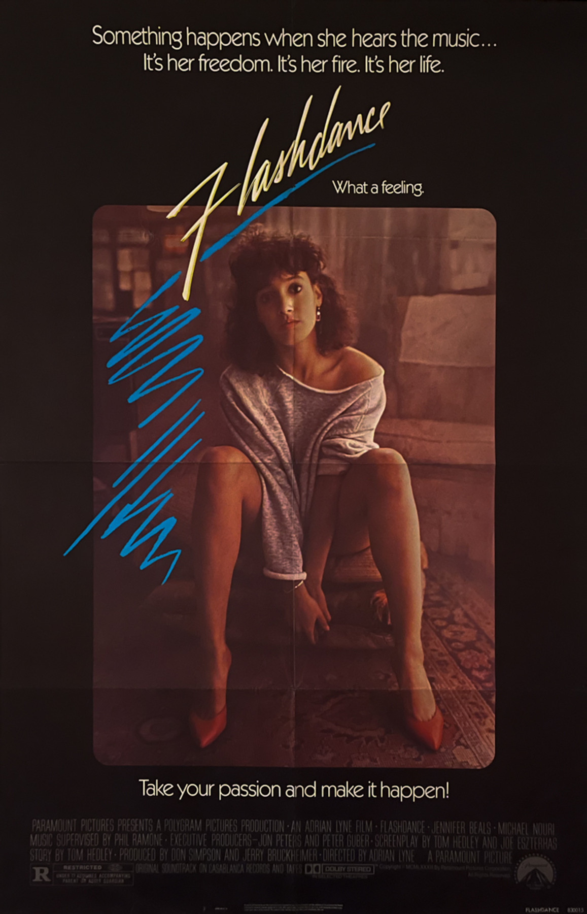 Flashdance (1983) One Sheet Movie Poster
