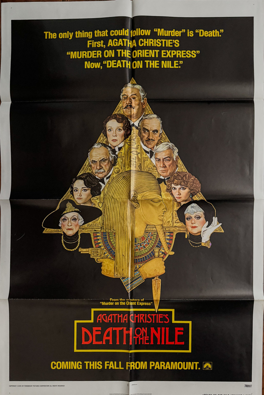 Death on the Nile original movie poster
