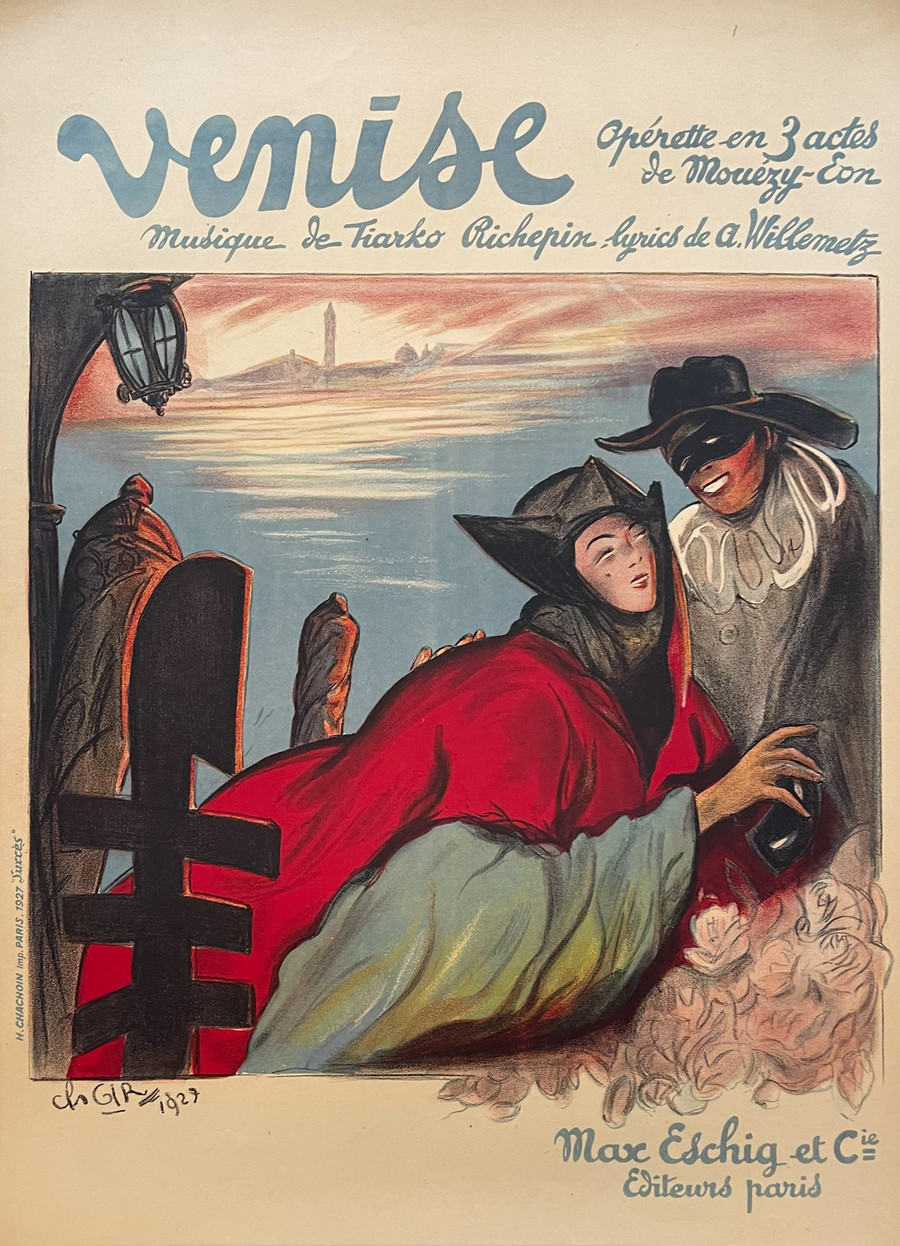 Venise Opérette by Gir poster