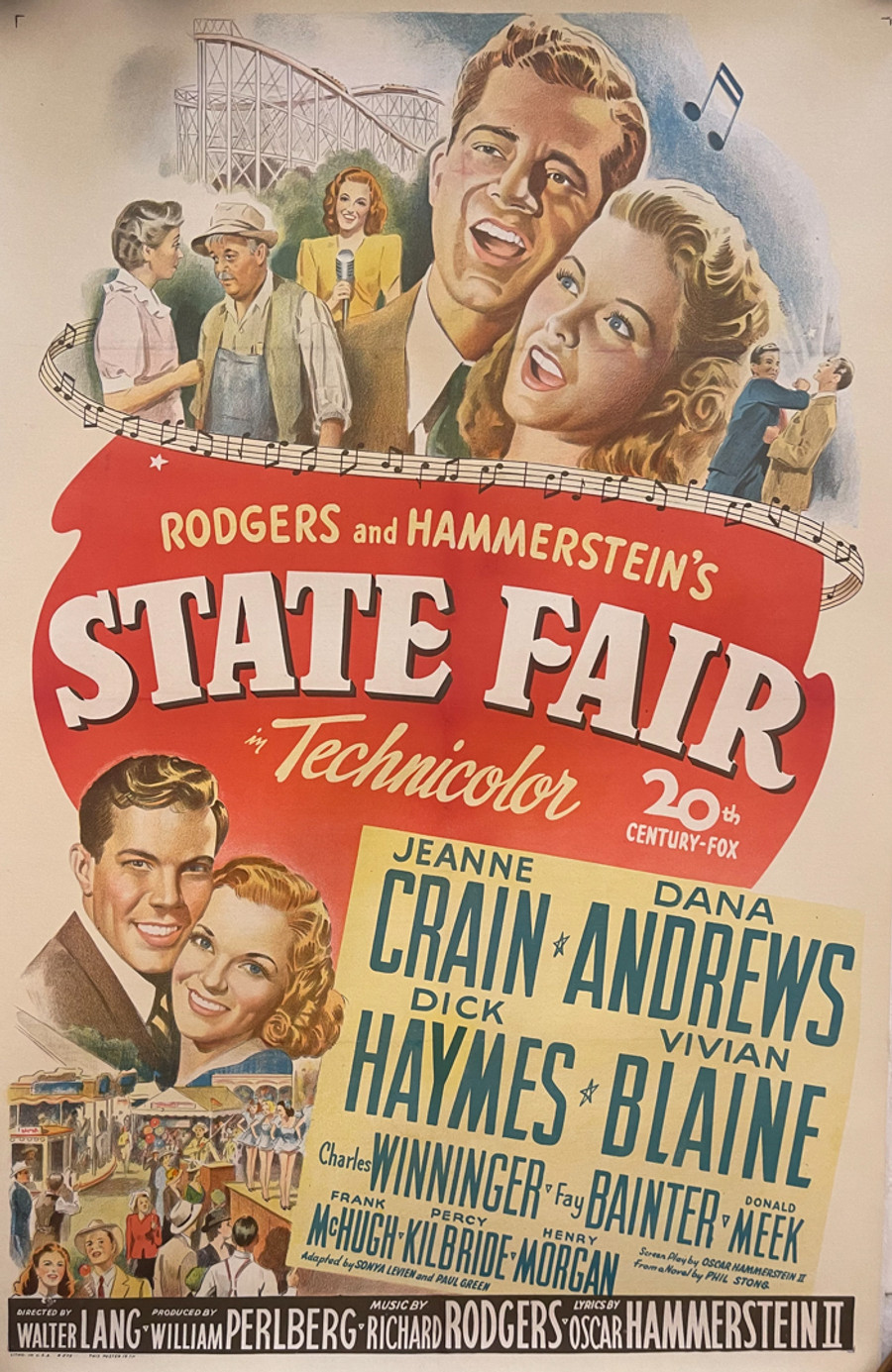 State Fair 1945 original movie poster