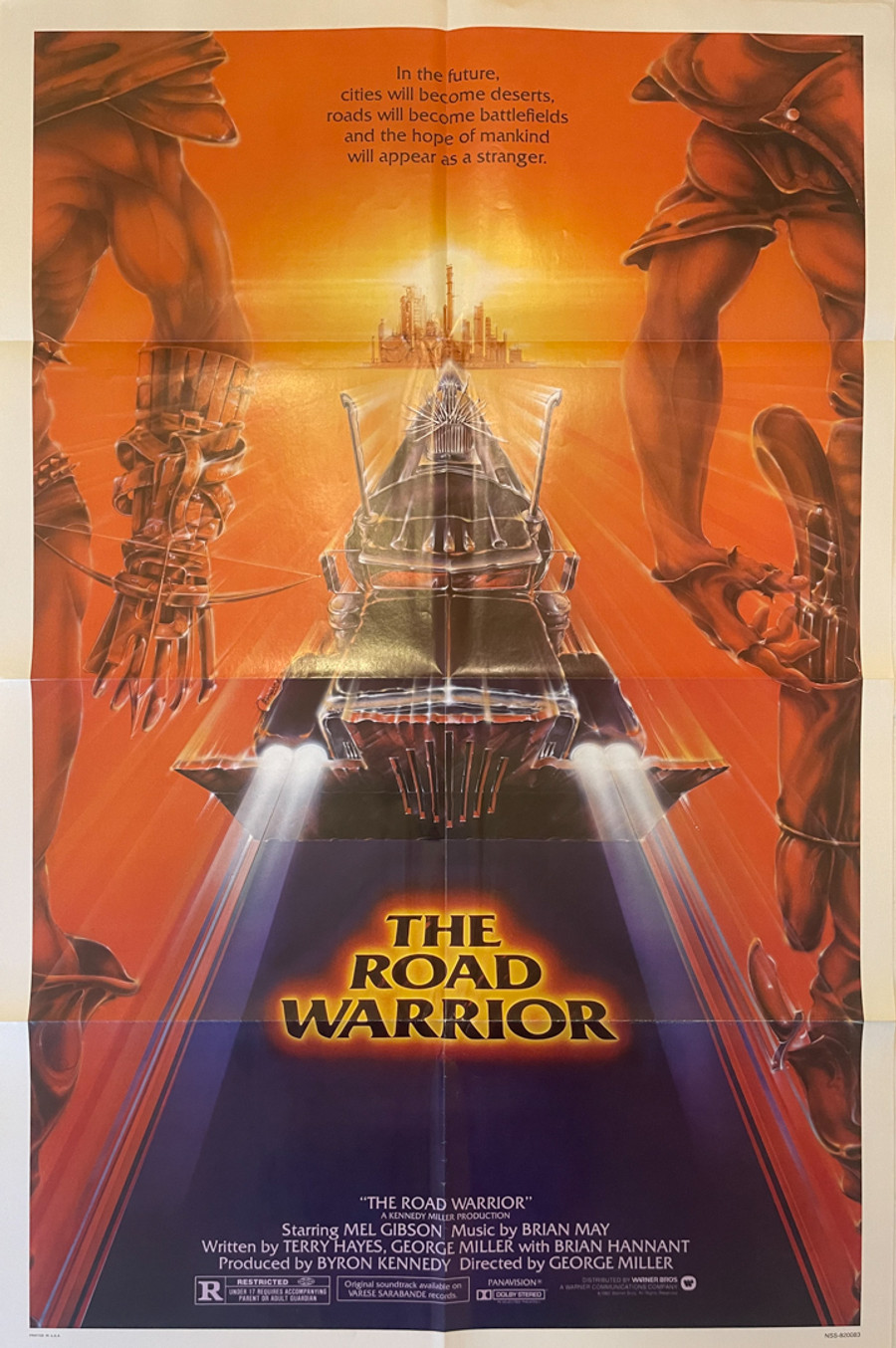 The Road Warrior (1982) starring Mel Gibson depicts truck
