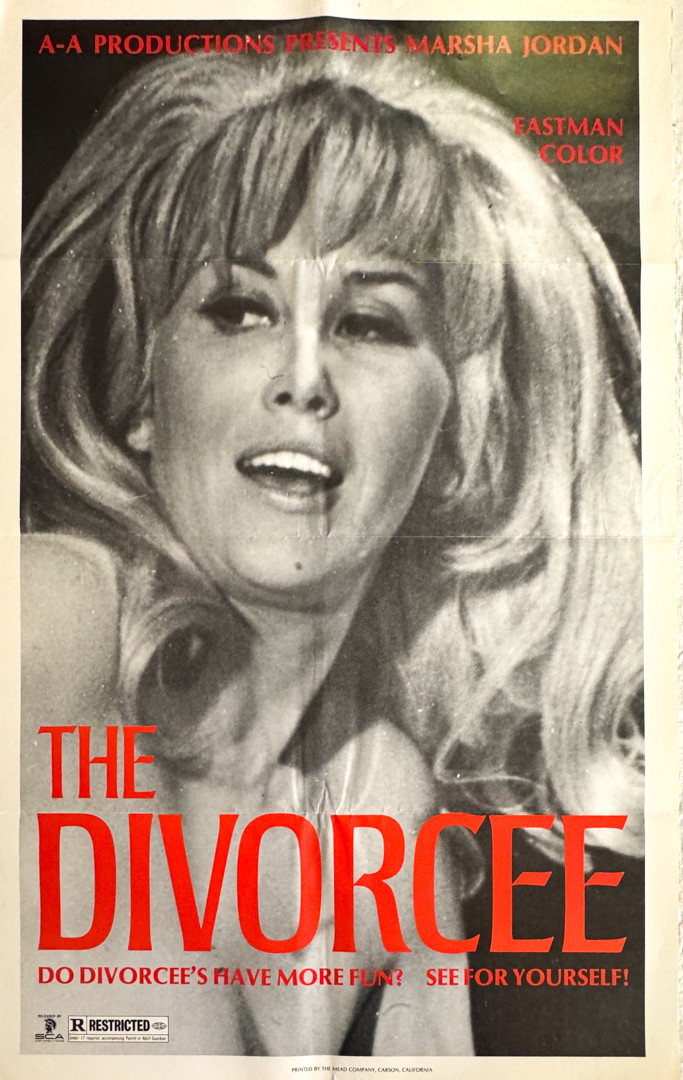 the divorcee 1969 vintage movie poster