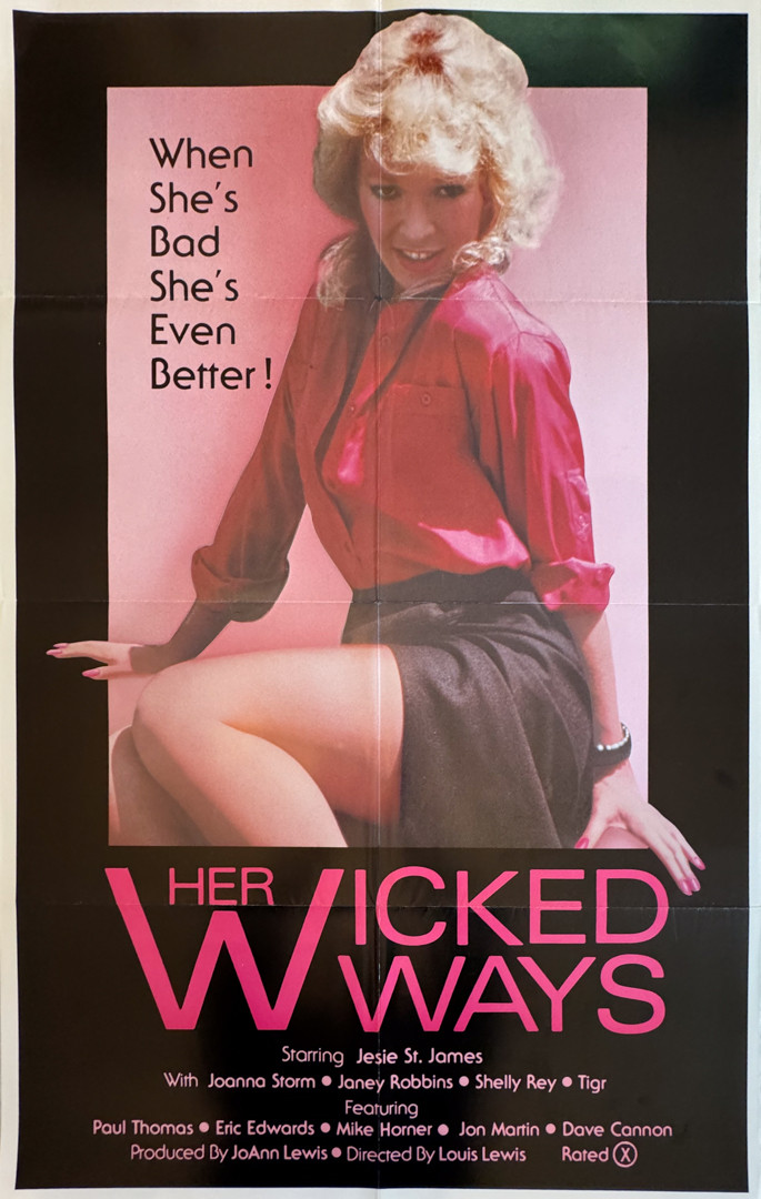 The Wicked Ways vintage movie poster