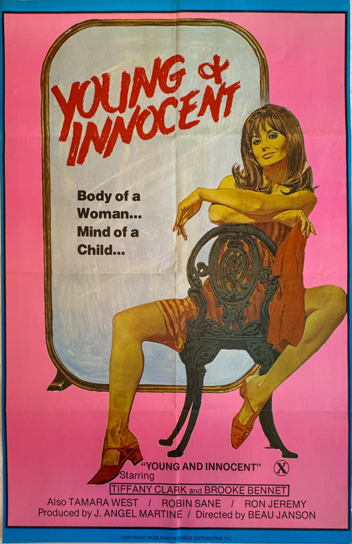 young and innocent vintage sexploitation poster