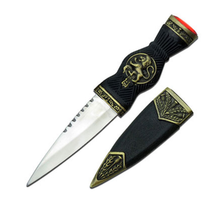 Mid Evil Athame knife With Lion Mid Evil Athame knife With Lion