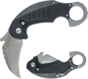 ELITE TACTICAL RAVID -
FOLDING KNIFE D.L.M. AND S.S.D. ELITE TACTICAL RAVID -
FOLDING KNIFE D.L.M. AND S.S.D.