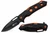 MTech Spring Assisted Drop Point Knife – Black & Anodized Alloy Handle