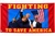 Fighting to Save America Patriotic Flag