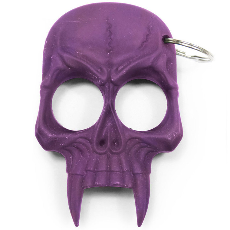 Purple Skull Key Chain