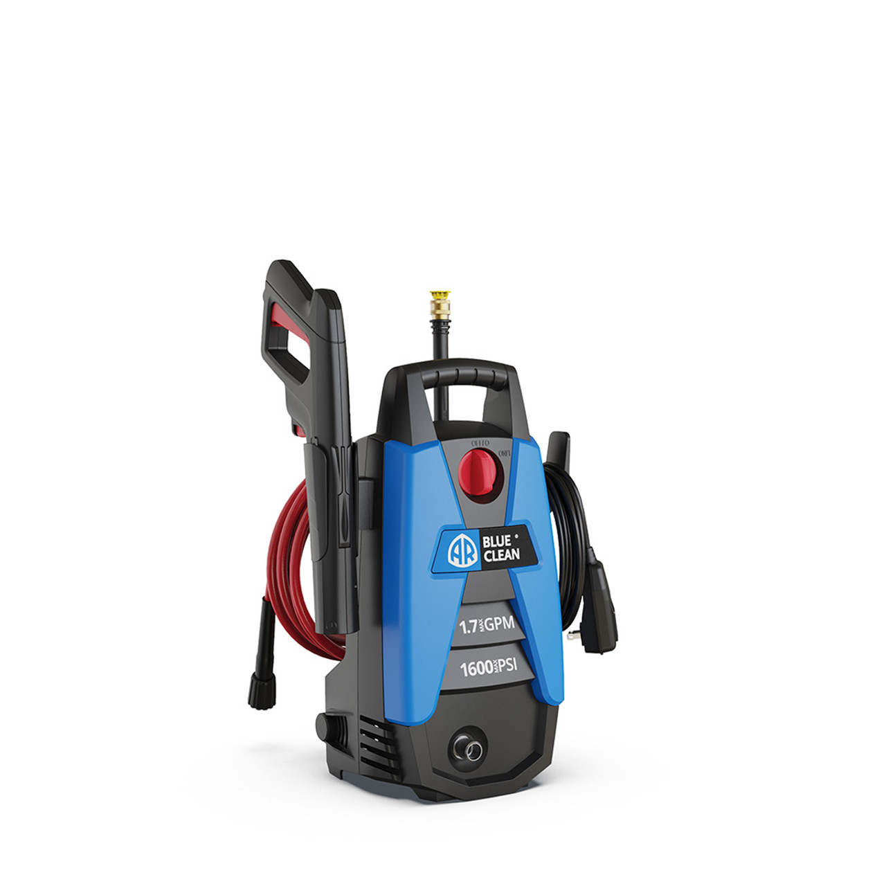 BE Professional 1500 PSI (Electric - Cold Water) Wall Mount Pressure Washer  w/ Auto Stop-Start