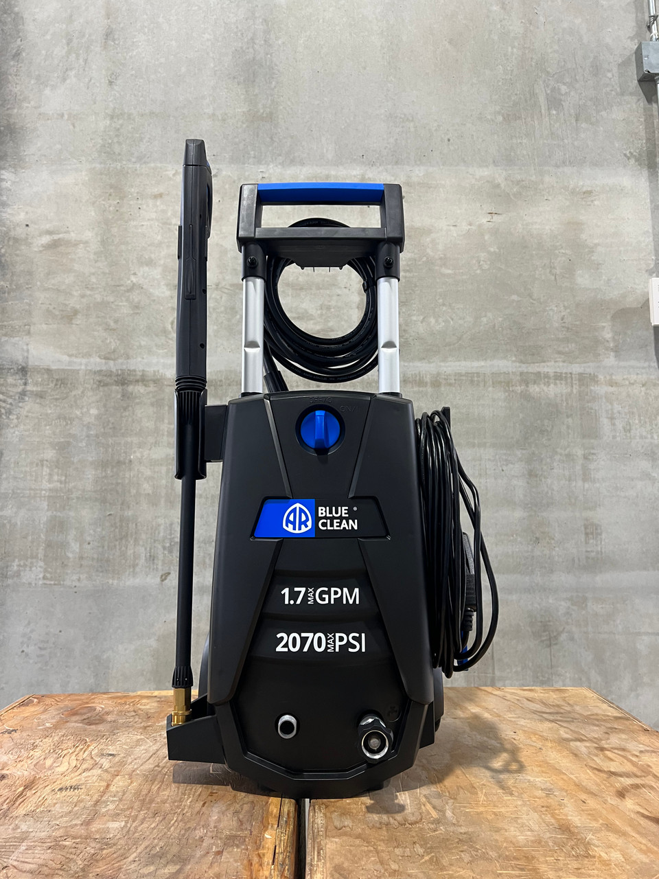 AR Blue Clean BC383HSB, 2070 PSI, 1.7 GPM, 13 amp Electric