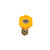 Yellow, 1/4" inch QC Nozzle 15 degree Yellow, 1/4" inch QC Nozzle 15 degree