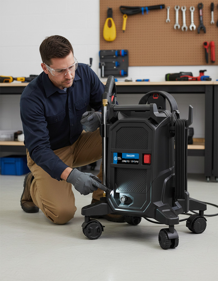 Step-by-Step | Protect & Maintain your  AR Blue Clean Pressure Washer