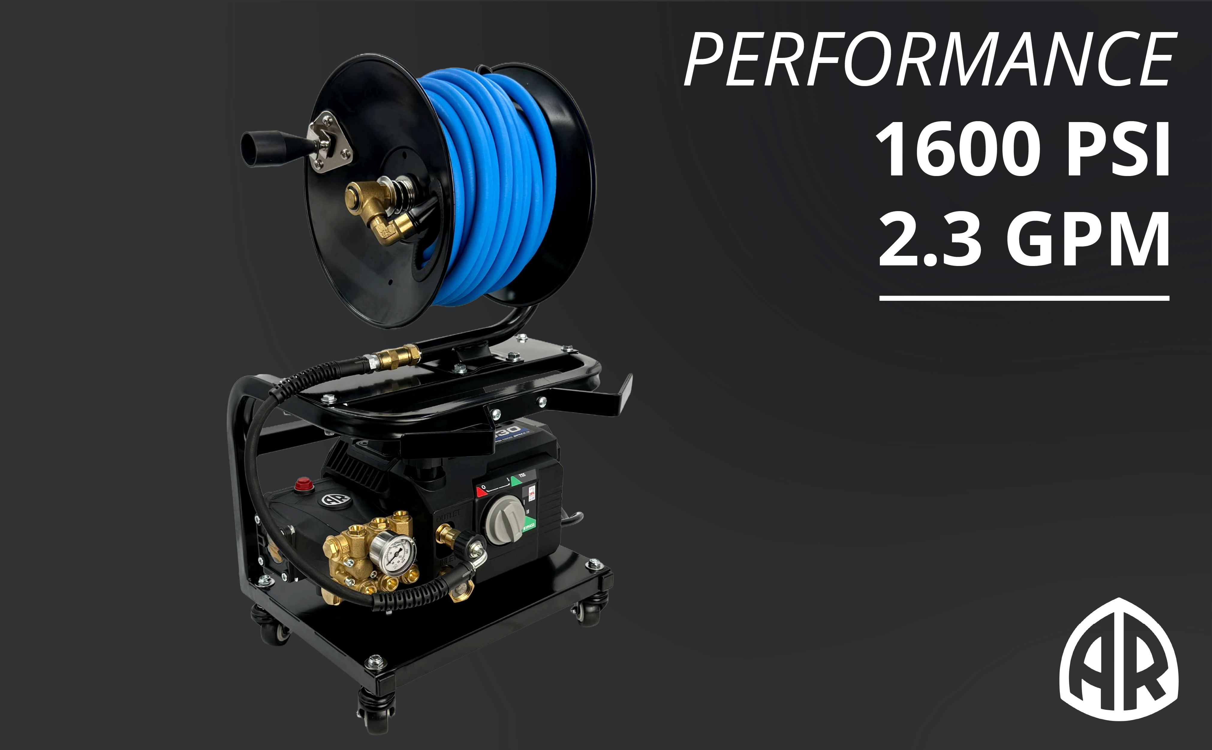 AR Blue Clean Pro, AR630-PRO, DUAL PRO, Pressure washer, Rolling