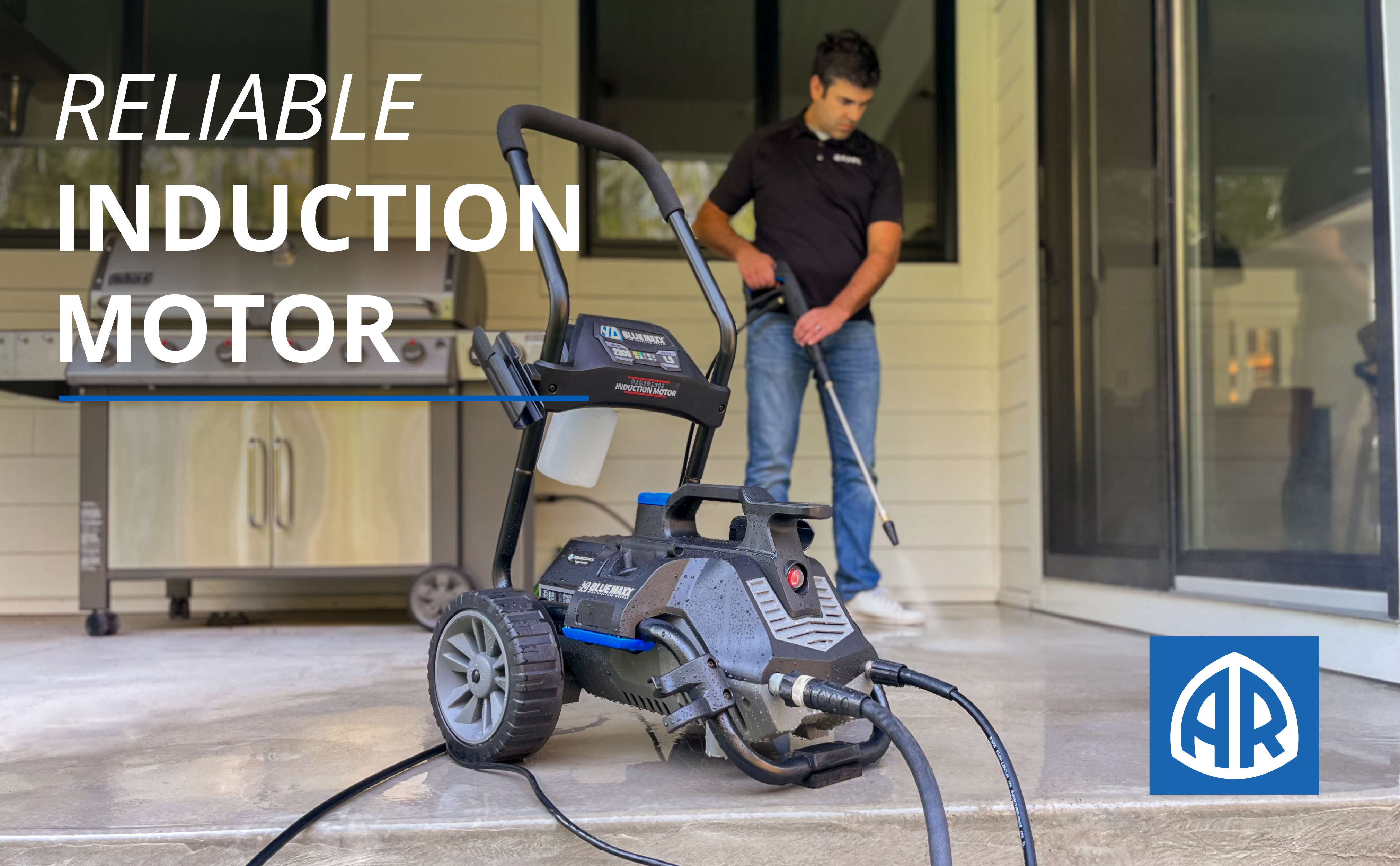 AR Blue Clean Maxx BM2300B, 2300 PSI, 1.5 GPM, 13 Amp Electric