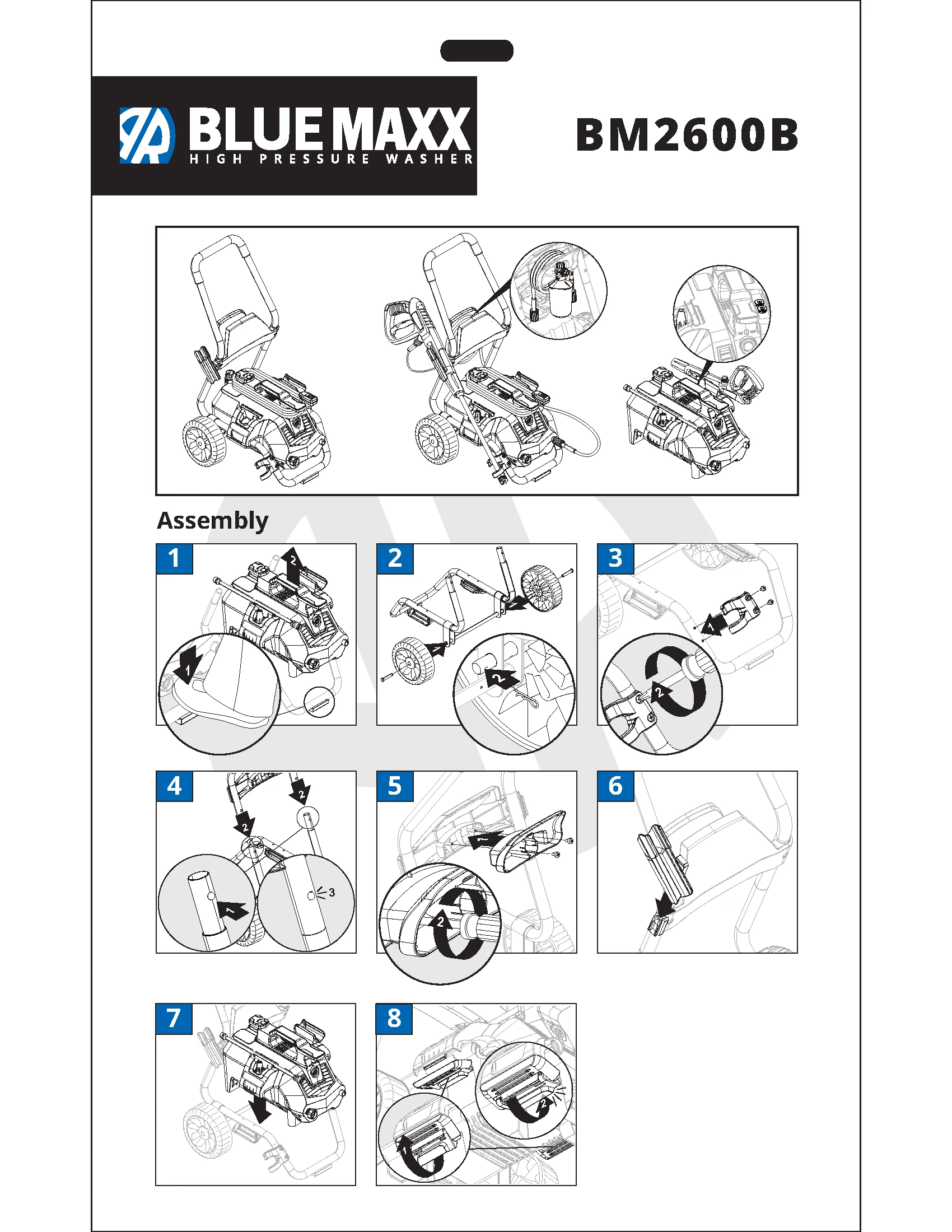 BM2600B Quick Start Guide