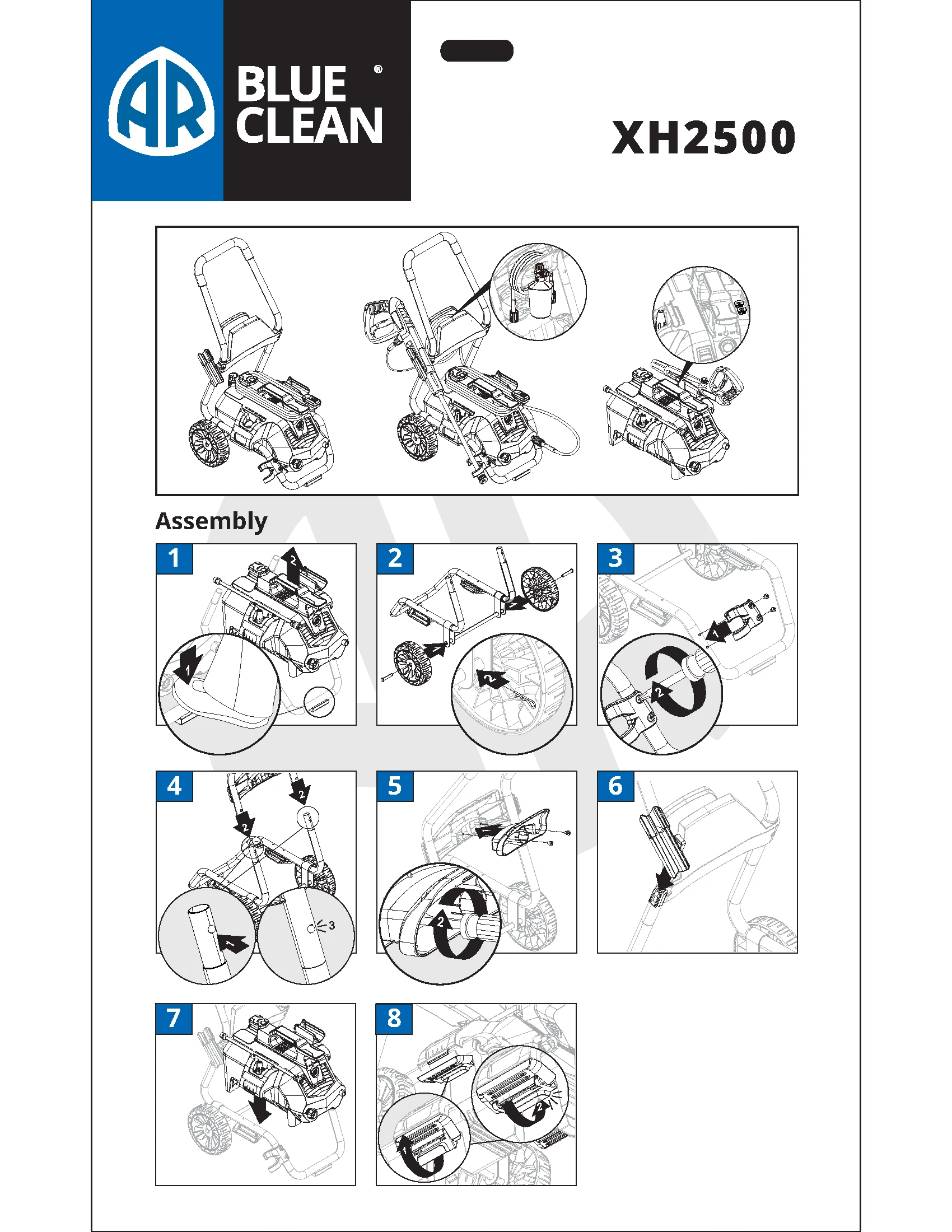 XH2500 Quick Start Guide