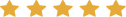 Five gold stars rating