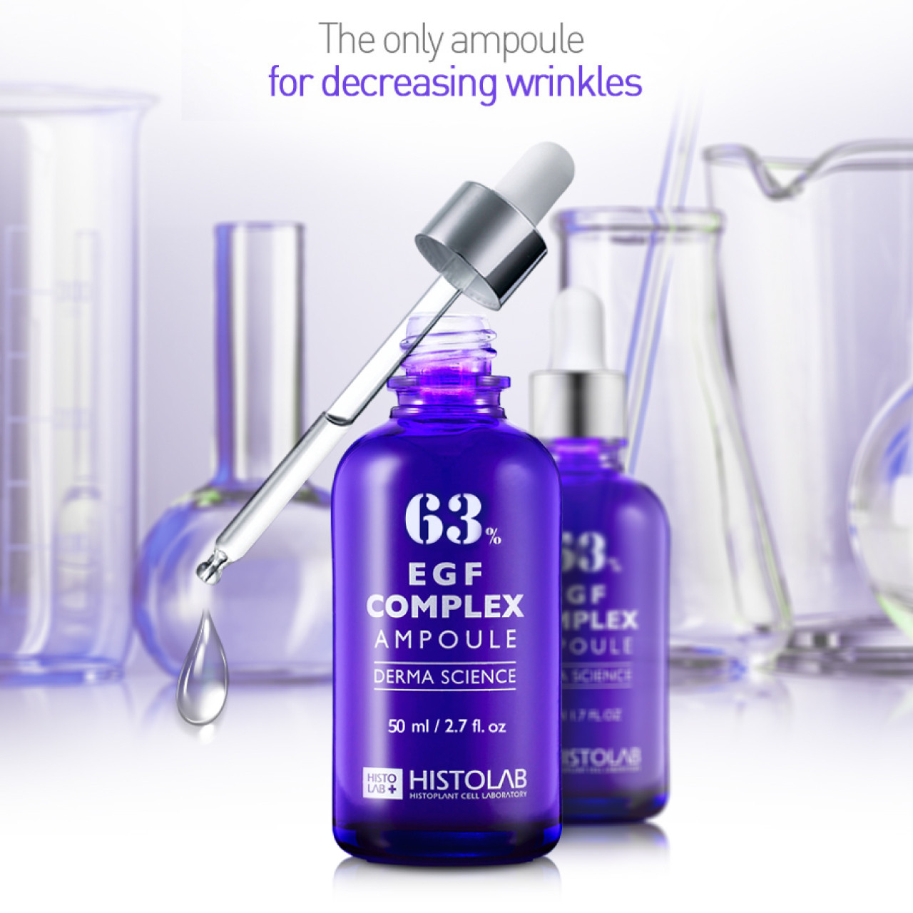 HISTOLAB EGF Complex Ampoule 63% | 50ml - 150ml