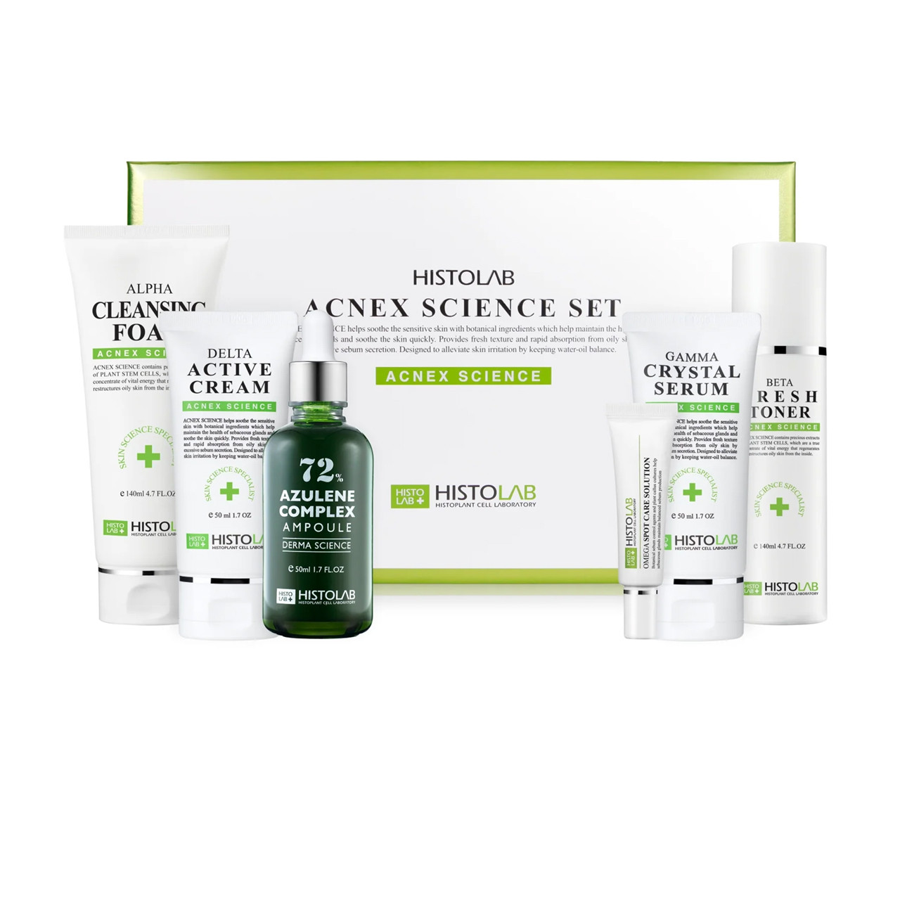 HISTOLAB Acnex Set | Oily And Acne-Prone Skincare Collection