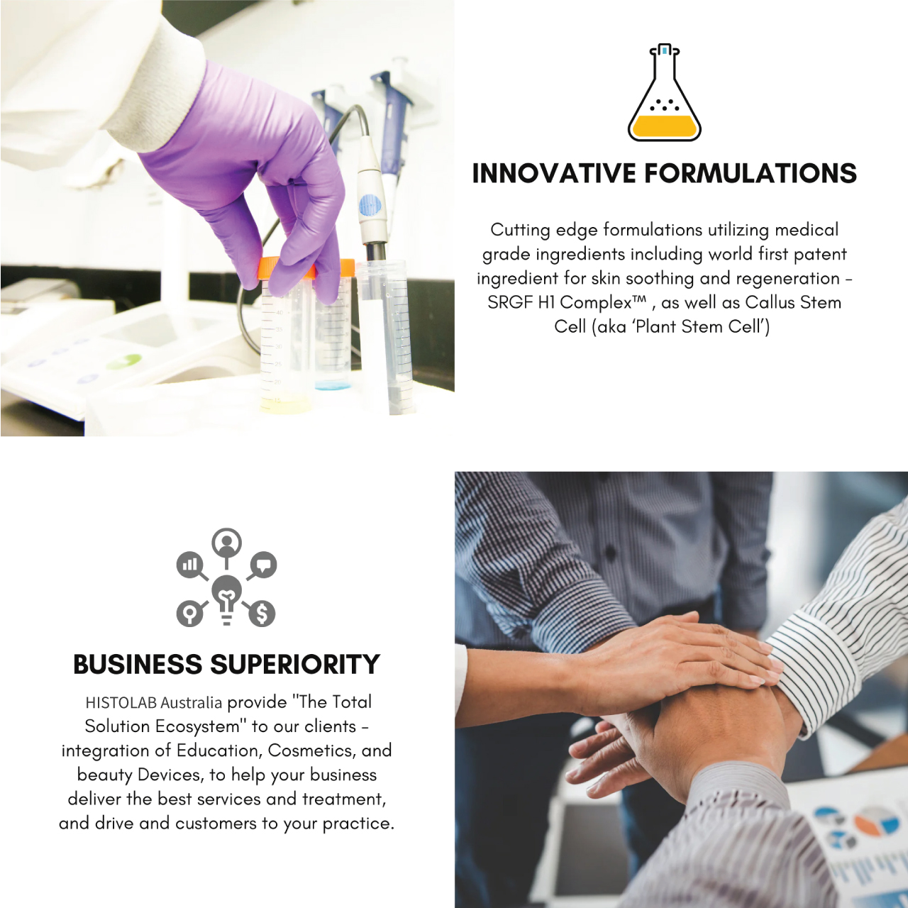 Our products feature cutting-edge formulations with medical-grade ingredients.
