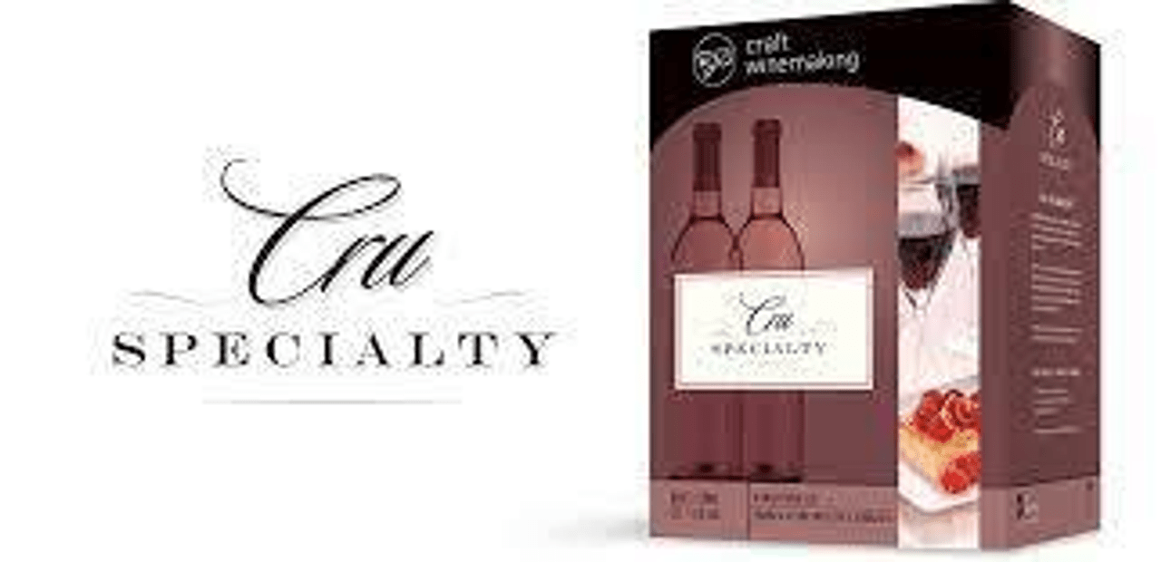 RJ Spagnols Cru Specialty Wine Making Kits