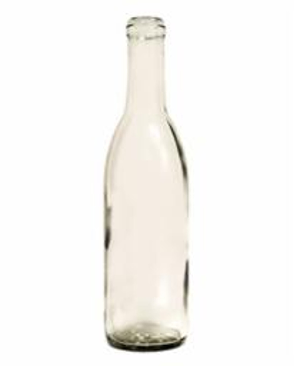 Clear Glass Bottles 12 oz - 375ml for Wine Beverages Drinks Oil