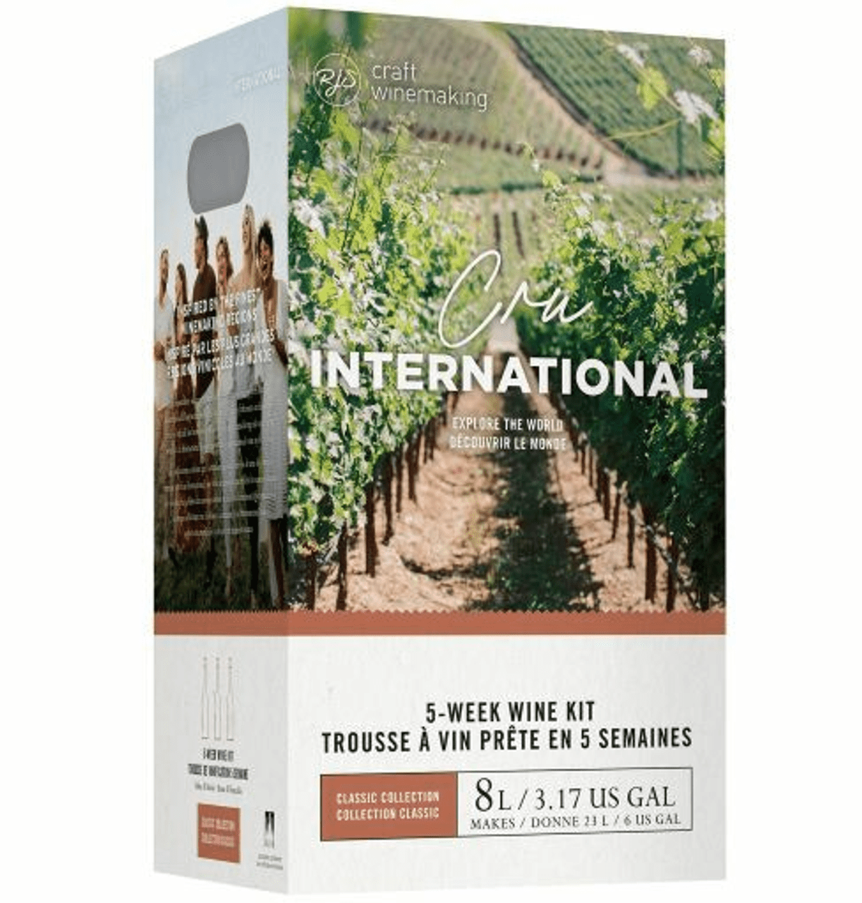 RJ Spagnols Cru International Wine Kits