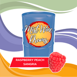 Raspberry Peach Sangria - Mist Wine Drum - 200L