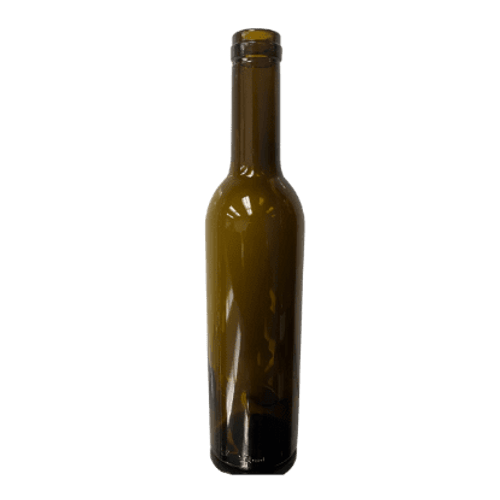 375mL Bordeaux Antique Green Punted Wine Bottles - Case of 24