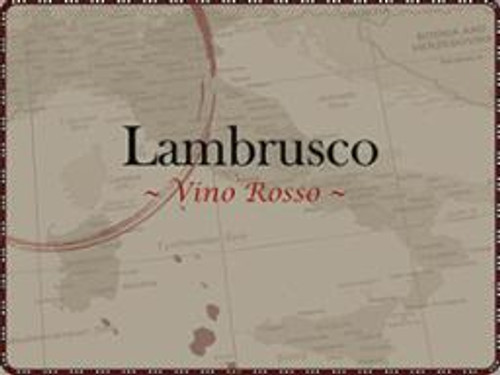 Lambrusco Wine Label - 30 Pack