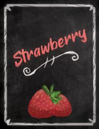 Strawberry Wine Labels - 30 Pack