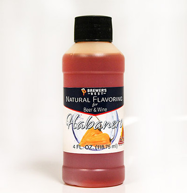 Natural Habenero Flavoring Extract 4oz